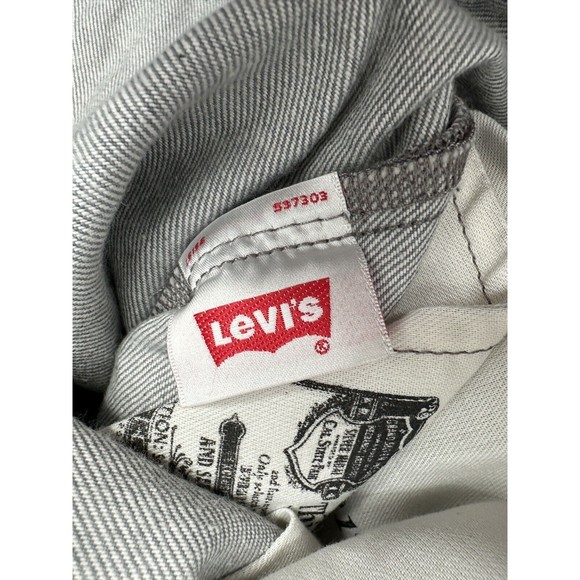 Levi Strauss 501 Size 38x33 Gray Pristine conditio gray clean see notes - Picture 10 of 10